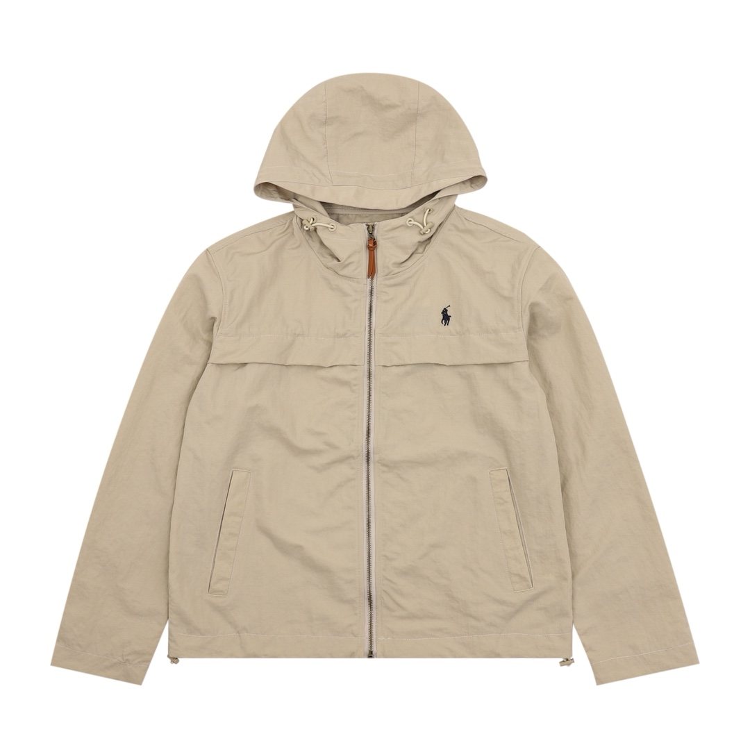 Test2-Ralph Lauren Embroidered Horse Logo Hooded Jacket ¡ª front