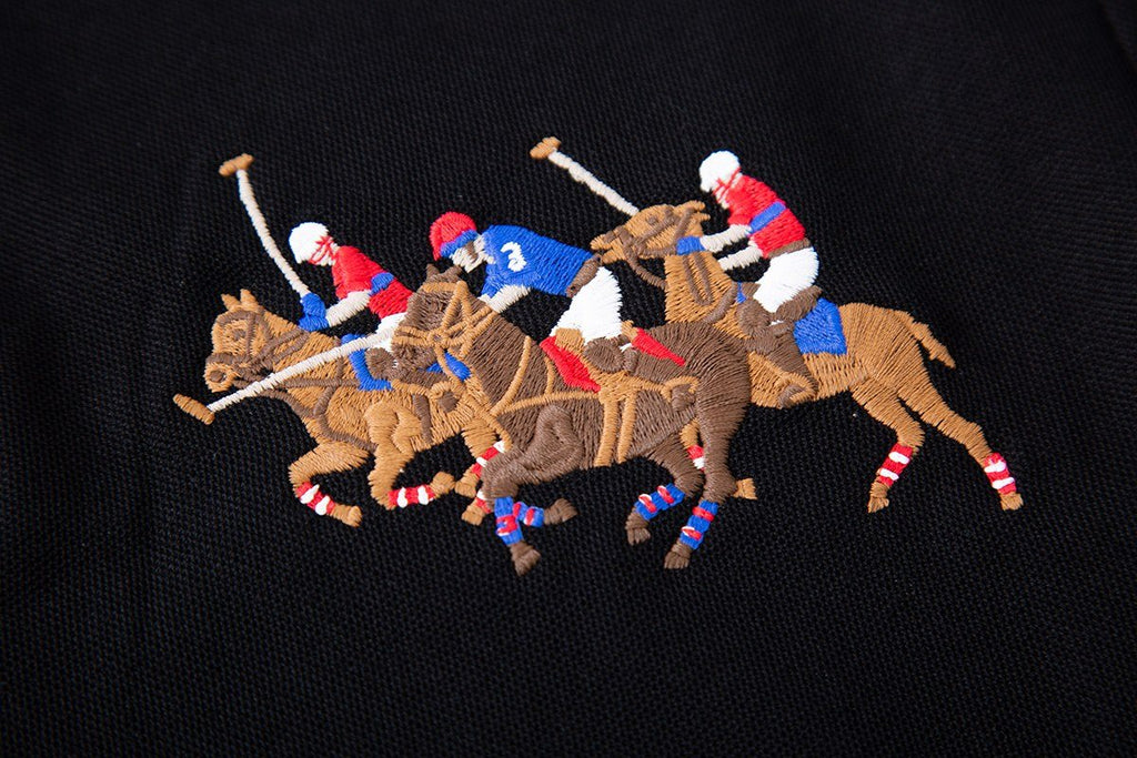 Test2-Ralph Lauren Embroidered Horse Short-Sleeve Polo Shirt ¡ª detail