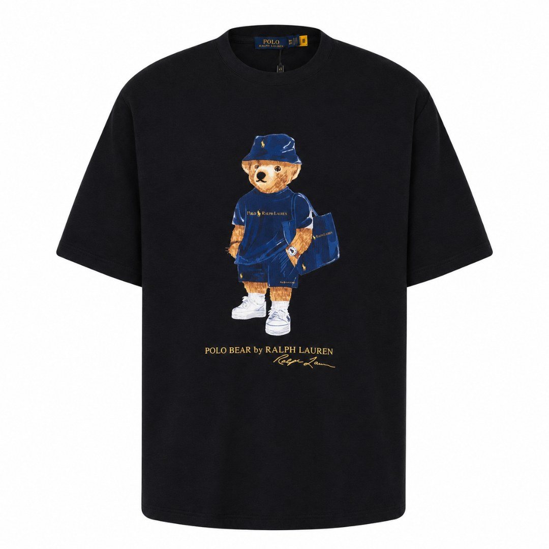 Test2-Ralph Lauren Polo Bear Graphic T-Shirt ¡ª front