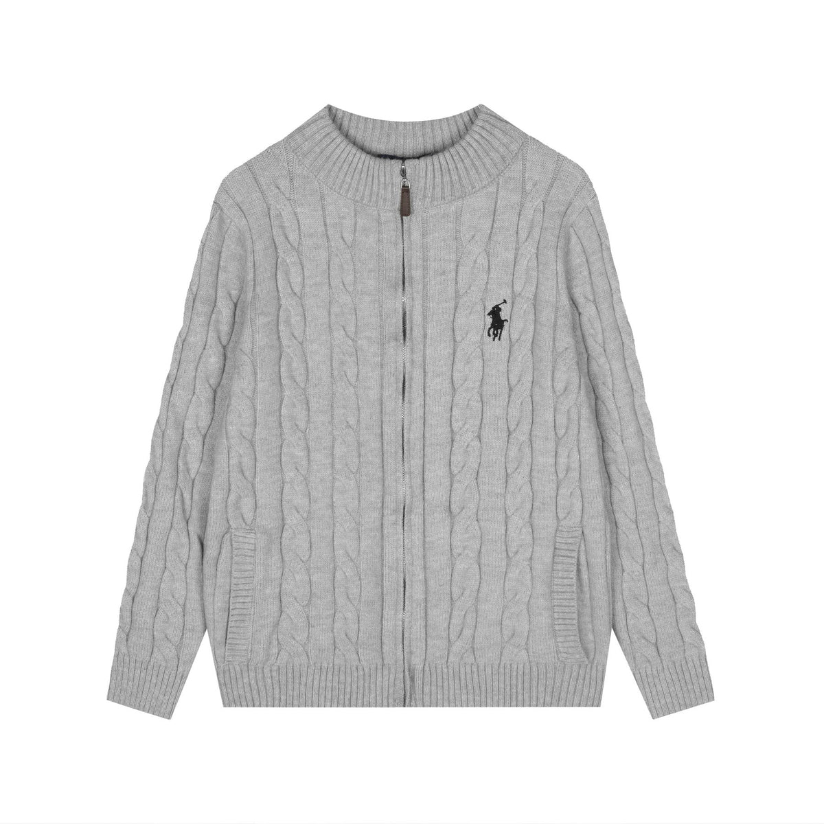 Test2-Ralph Lauren Cable-Knit Quarter-Zip Sweater ¡ª front