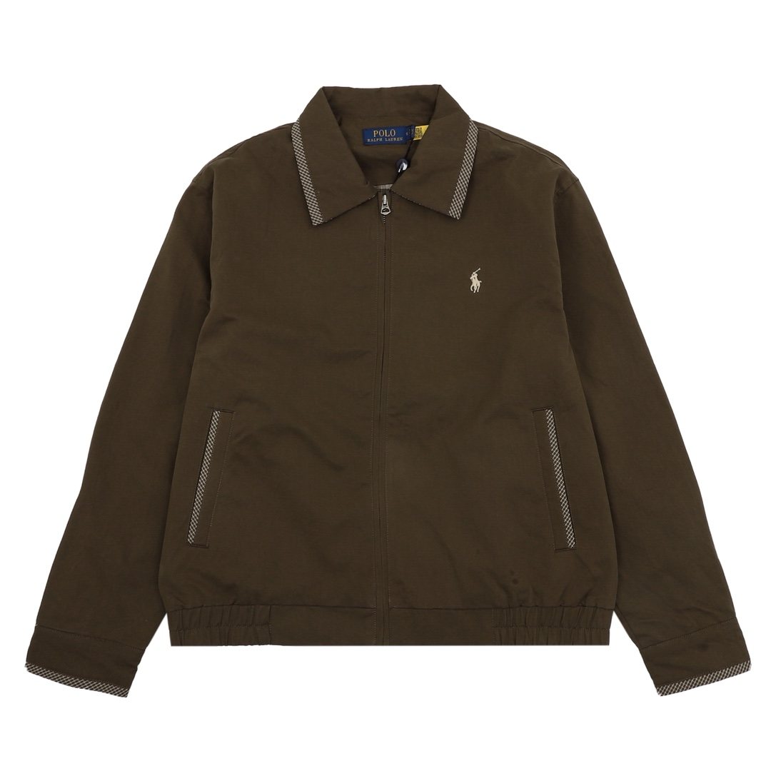Test2-Ralph Lauren Embroidered Pony Zip Jacket ¡ª front