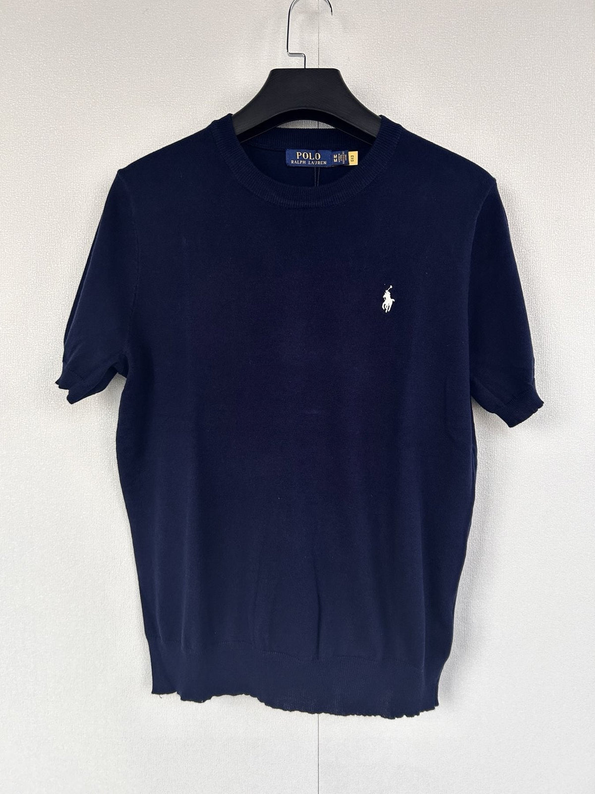 Test2-Ralph Lauren Lightweight Short-Sleeve Knit Top ¡ª front