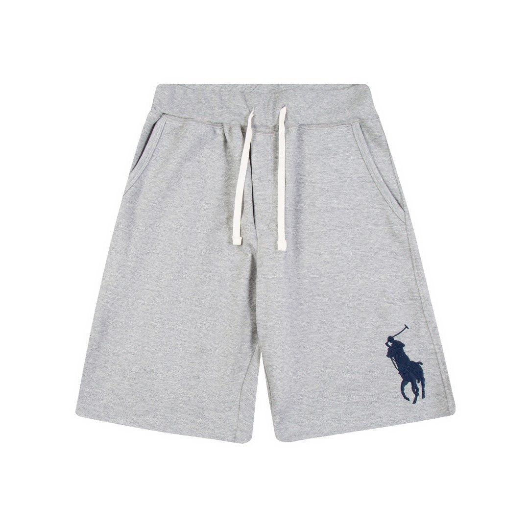 Test2-Ralph Lauren Big Pony Embroidered Drawstring Shorts ¡ª front